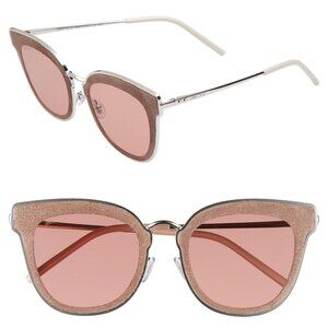 JIMMY CHOO Niles Oversize Cat Eye Sunglasses